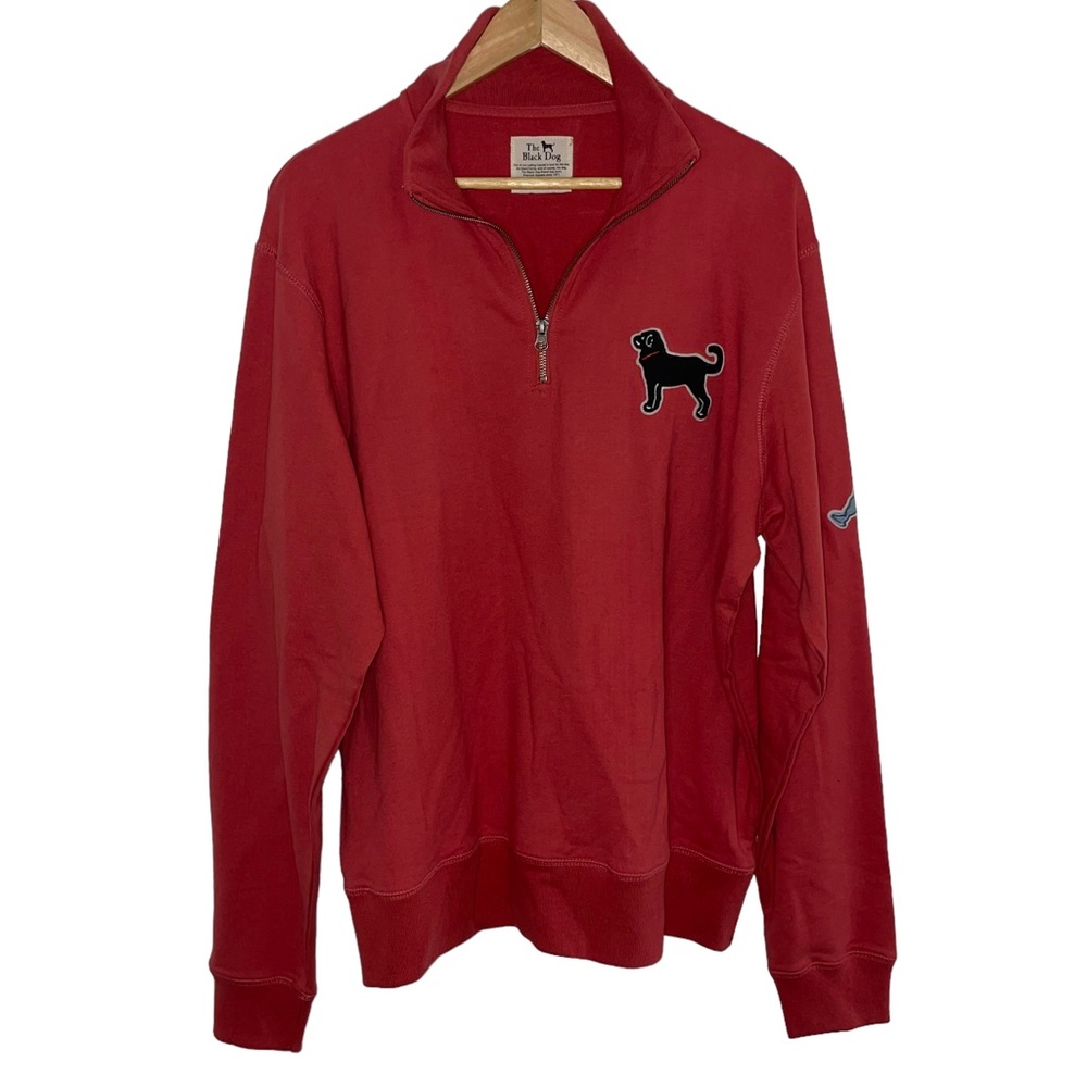 The Black Dog 1/4 Zip Pullover Size Large RN 109270